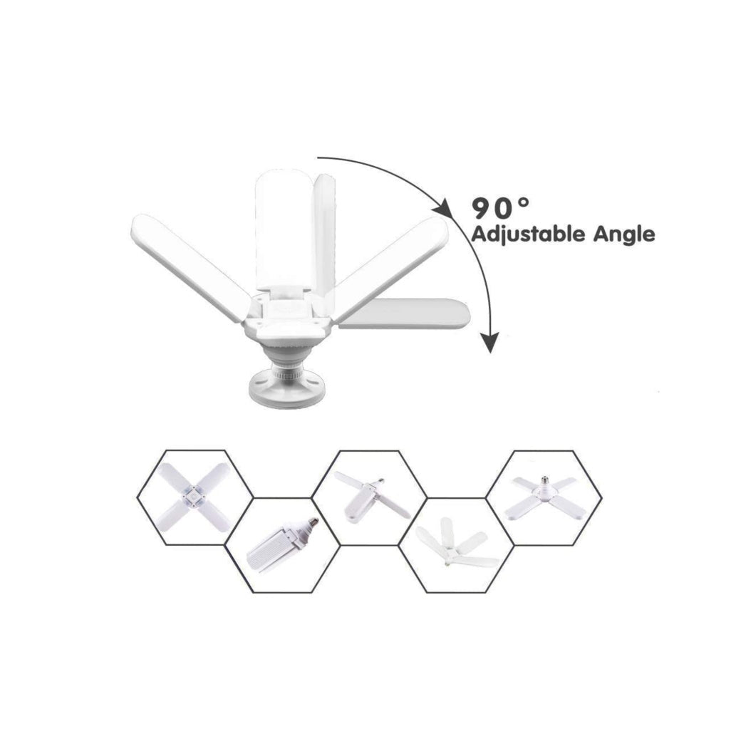 LED Fan Garage Blade Light Bulbs 96LED 4 Blade Light52.com "led fan blade" "led light" "ceiling fan" "light bulbs" "retractable fan blade light" "led fan blade light" "3 blade ceiling fan with light" "3 blade ceiling fan no light" "5 blade ceiling fan with light" "4 blade ceiling fan with light" "best 3 blade ceiling fan with light" "5 blade ceiling fan without light" "small blade ceiling fan with light" "ceiling fan blade lights" "3 blade ceiling fans with light"