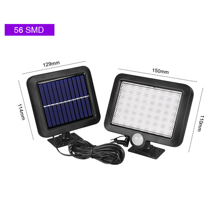 Solar Security LED Light 56 LED - Light52.com