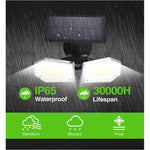 Solar Security LED Light 78LED - Light52.com