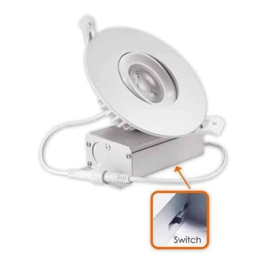 3WAY CCT ADJUSTABLE 4" EYEBALL Round - Light52.com