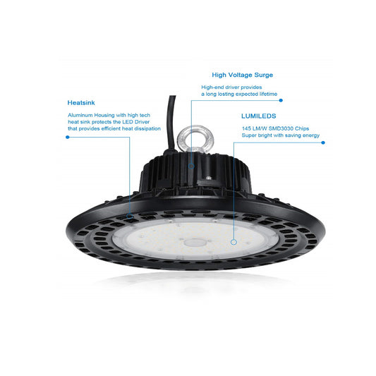 UFO High Bay 150Watt 120~347V Light52.com "150 watt high bay led lights" "150 watt led high bay light price india" "150 watt led ufo high bay light" "150 watt ufo led high bay" "lampu high bay led 150 watt philips" "150 watt high bay led lights philips" "150 watt led high bay ufo corvus series lights" "lampu high bay led 150 watt" "100 watt led high bay light price"