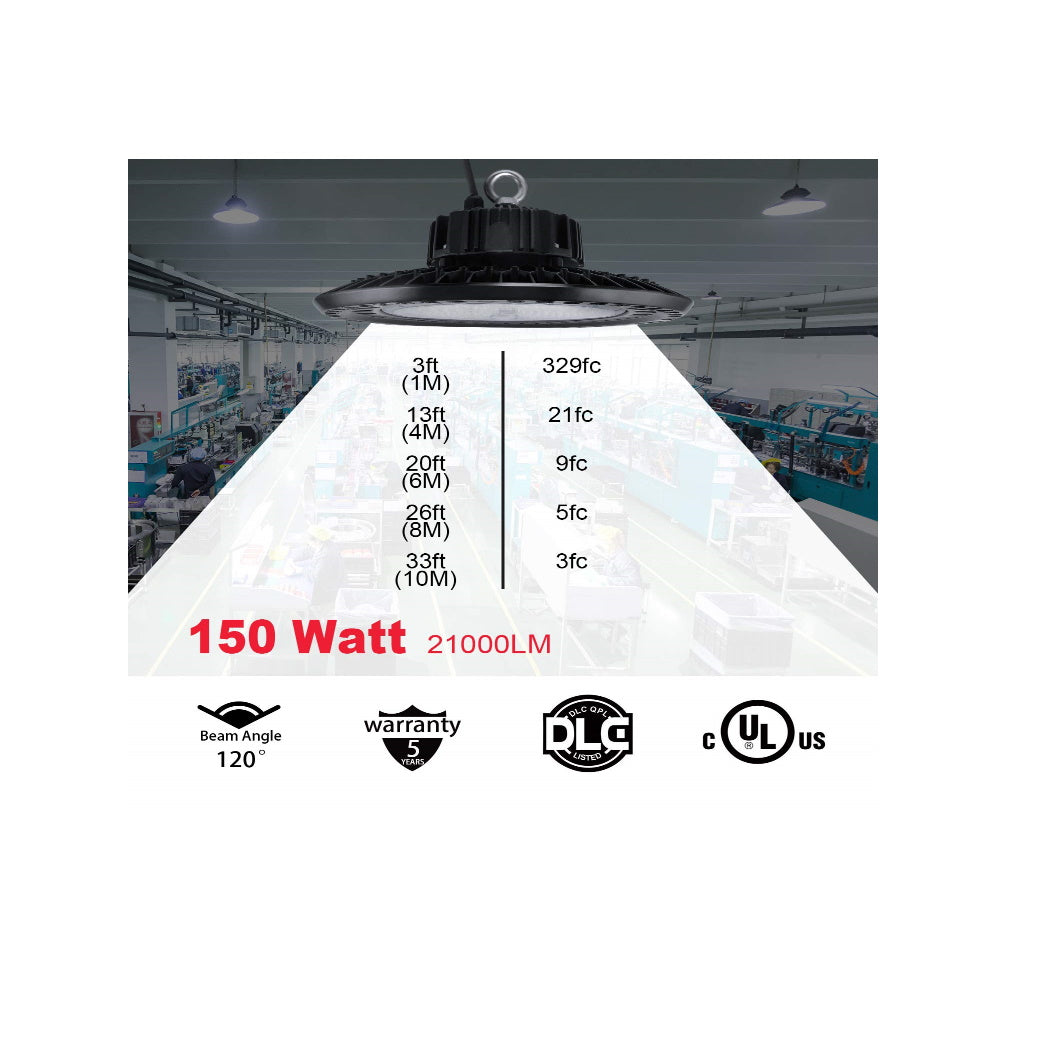 UFO High Bay 150Watt 120~347V Light52.com "150 watt high bay led lights" "150 watt led high bay light price india" "150 watt led ufo high bay light" "150 watt ufo led high bay" "lampu high bay led 150 watt philips" "150 watt high bay led lights philips" "150 watt led high bay ufo corvus series lights" "lampu high bay led 150 watt" "100 watt led high bay light price"