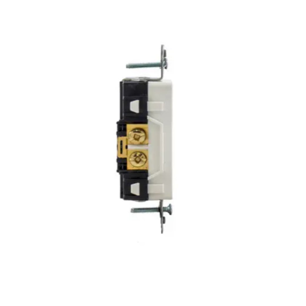 Receptacle 15A 2Pole TR White - Light52 - LED Lighting Electrical Suppliers