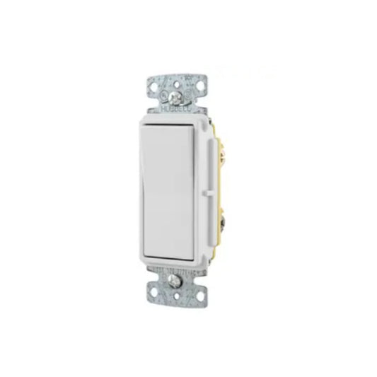 15A DECORA 3Way Switch 120V White - Light52 - LED Lighting Electrical Suppliers