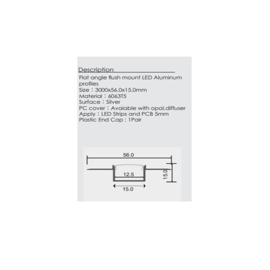 Deep Linear Channels with diffuse covers for drywall light52.com