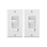 2 Pack Decora SureSlide Leviton 3WAY Dimmer light52.com home kitchen dimmer switch wall drywall leviton switch office light quality contractors