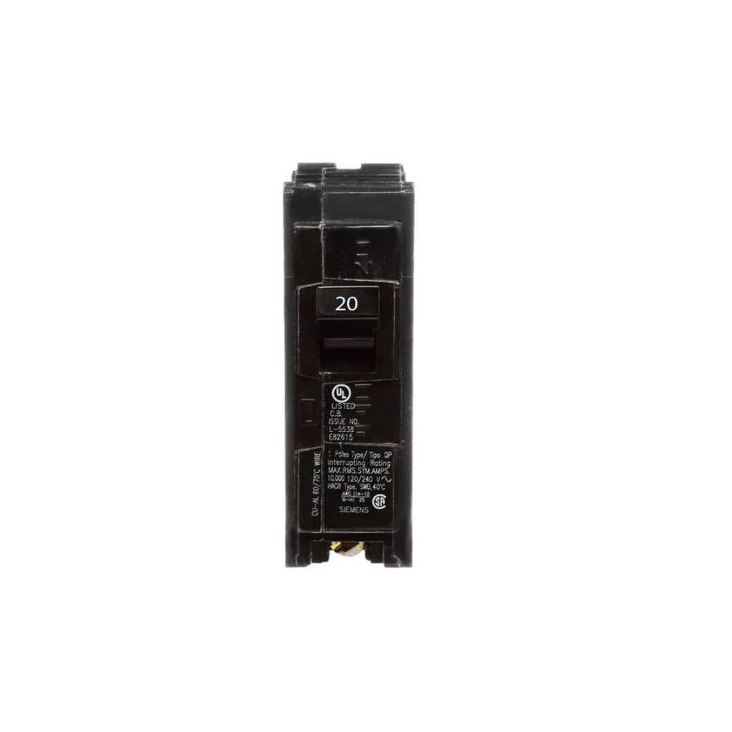 Q120 - Siemens 20 Amp Single Pole Circuit Breaker Light52.com "siemens 20 amp breaker 2 pole" "siemens 20a 1 pole 120v twin type q breaker" "siemens 20 amp breaker canadian tire" "siemens 15 amp breaker" "siemens 20 amp breaker home hardware" "20 amp breaker siemens" "20 amp breaker stab lok" "siemens type q breaker"