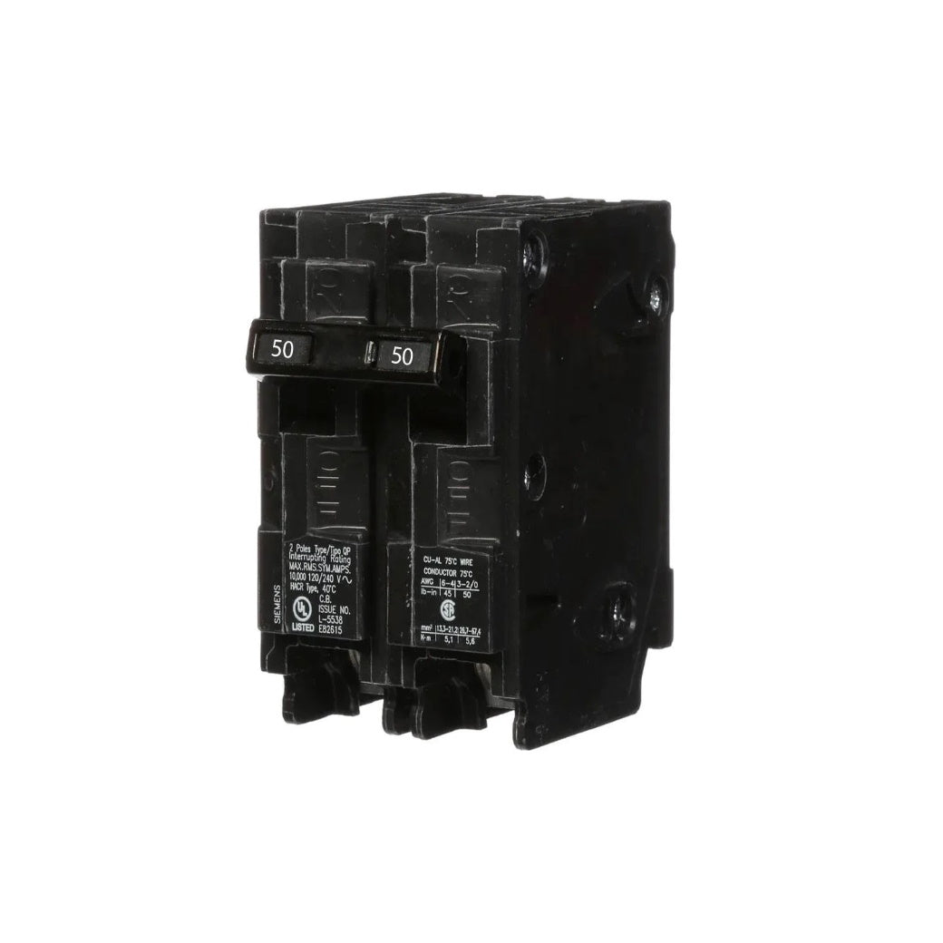 Q250 Q250 - Siemens 50 Amp Double Pole Circuit Breaker