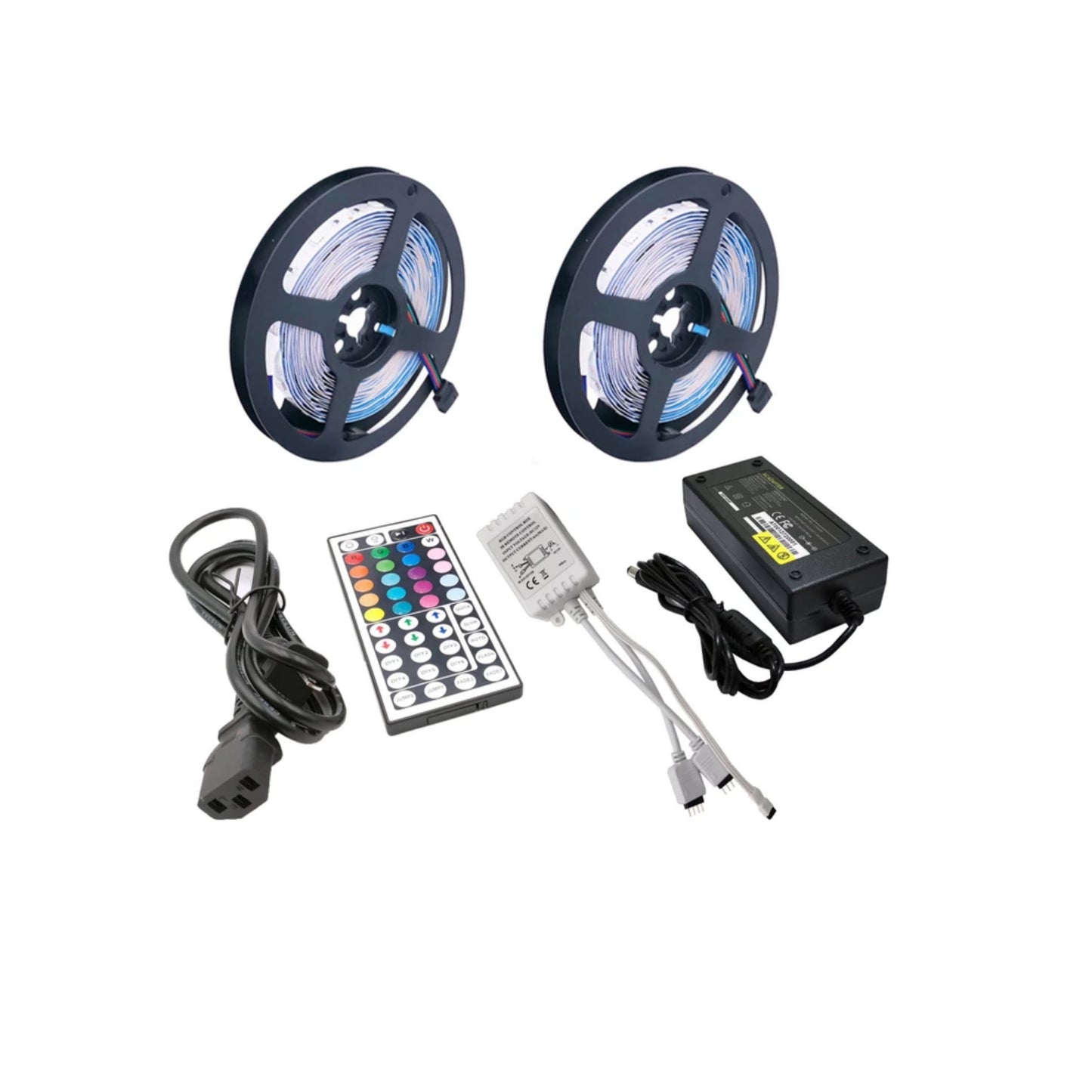 2x5Meter RGB LED Strip  W/44Key IR Remote IP65 - Light52.com