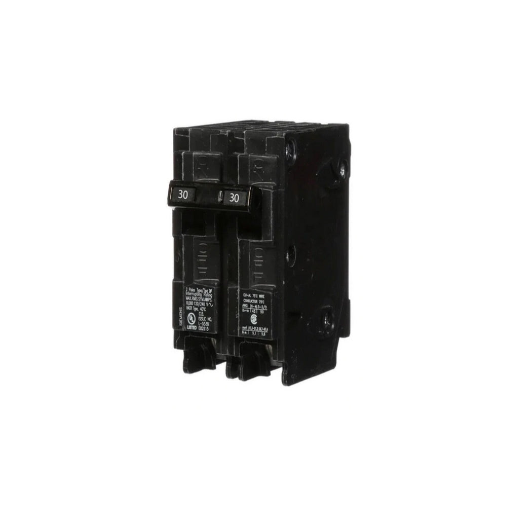 Q230 - Siemens 30 Amp Double Pole Circuit Breaker - Light52 - LED Lighting Electrical Suppliers