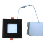 4" Square panel 3Way CCT Adjuatable - Light52.com