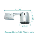4"Remodel IC Rated Housing 6Pack - Light52.com