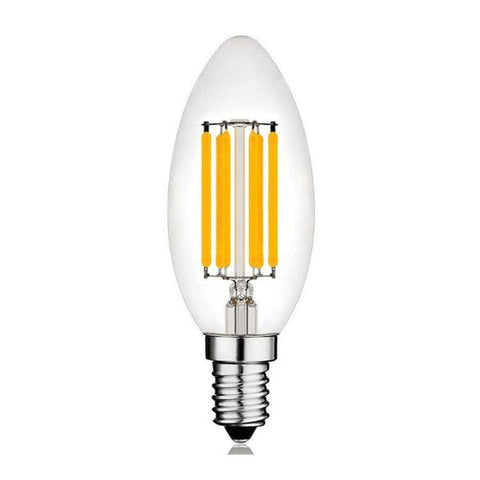 LED Filament Bulb 4W Candle E12 Base - Light52.com
