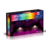 Car LED Interior Strips RGB Remote+USB - Light52.com