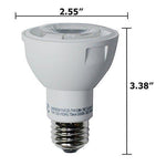 LED 7w Waterproof Dimmable PAR20 Bulb - Light52.com