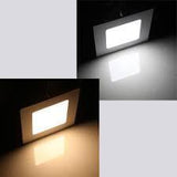 4" Square LED Slim Panel Light 3CCT - Light52.com