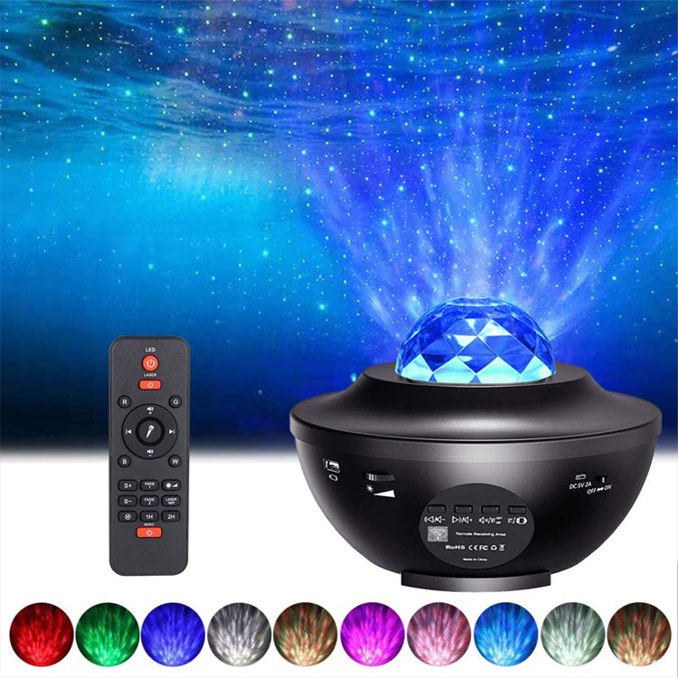 3 in 1 Galaxy Projector Star Projector LED Cloud Light Bluetooth - Light52.com