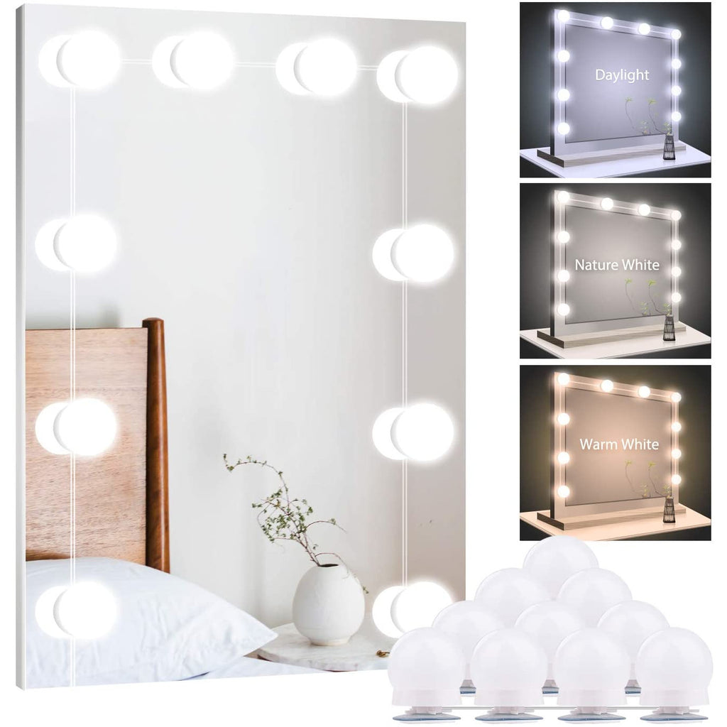 Vanity Mirror Light 10 Bulb USB 3 Color modes dimmable - Light52 - LED  Lighting Electrical Suppliers